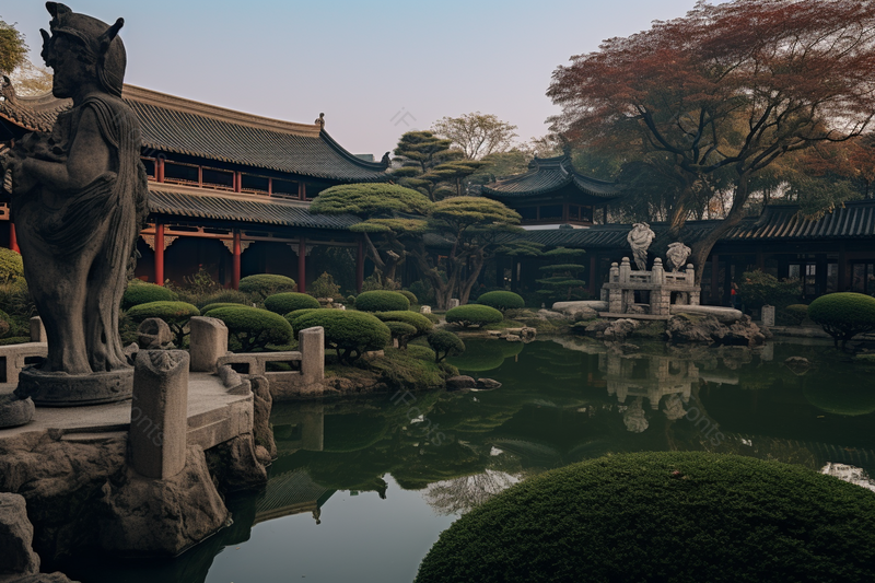 壮阔古代建筑园林意境美,高清,摄影图,摄影图片,图片大全,摄影图免费下载